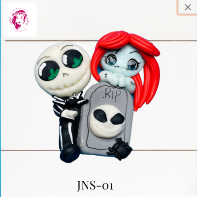 Jack &amp; Sally Clay Hairbow Center Sally Inspired -JNS-01