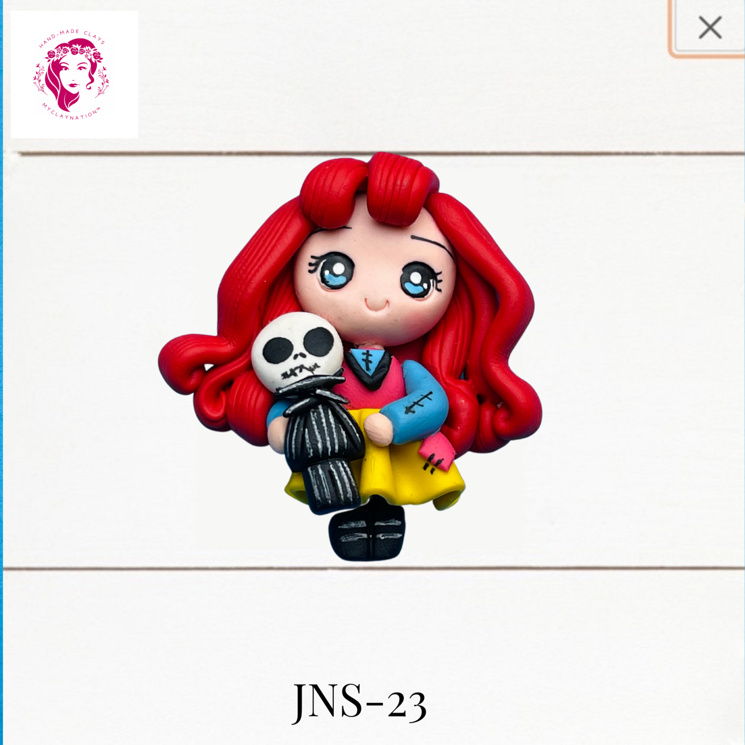 Jack &amp; Sally Clay Hairbow Center Sally -JNS-23