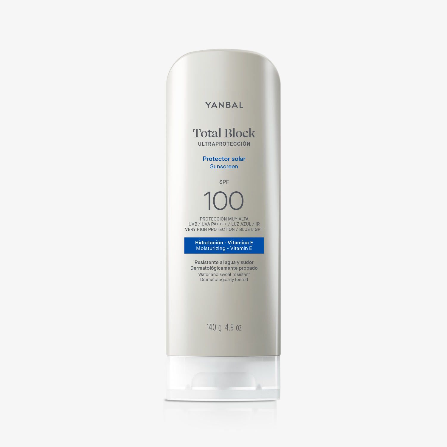 Protector Solar Total Block Ultraprotección SPF 100