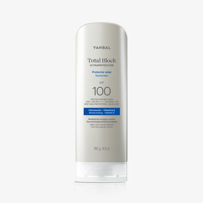 Protector Solar Total Block Ultraprotección SPF 100