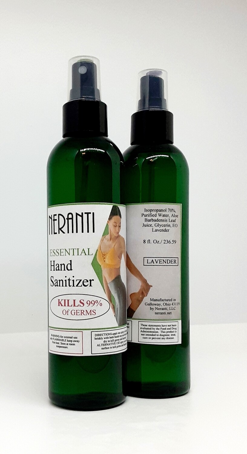 8 oz. Essential Hand Sanitizer