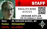 Arkham Asylum ID Card