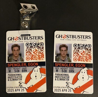 Ghostbusters ID Card