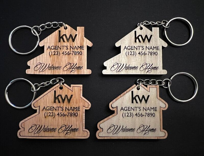 Real Estate Client Gift Keychain