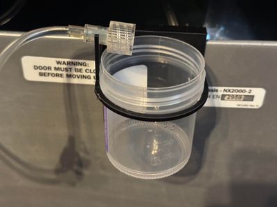 Chloramine Cup and Line Holder