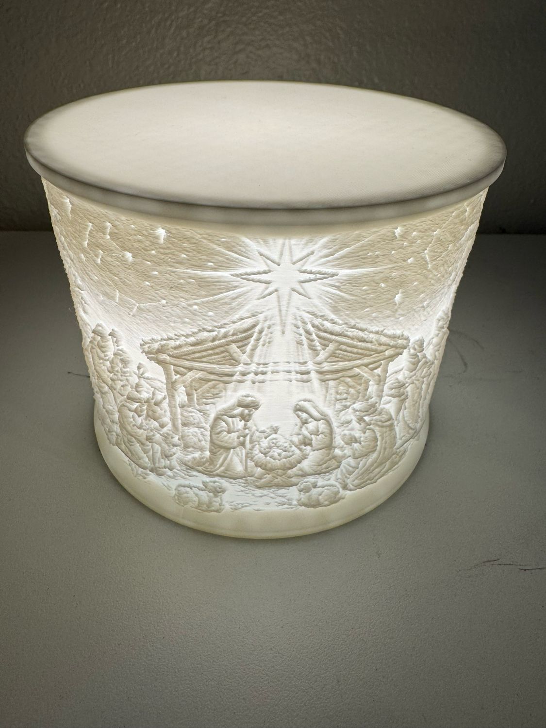 Nativity Lithophane