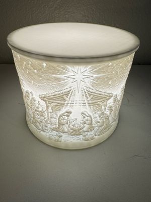 Nativity Lithopane