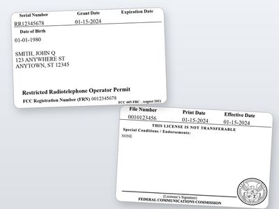 FCC LIcense Reprints