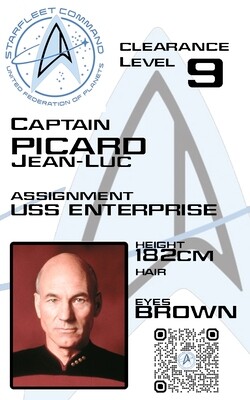 Starfleet ID Card