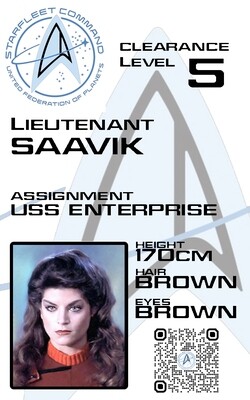 Starfleet ID Card