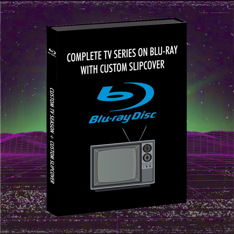 Custom COMPLETE TV SERIES on Blu-ray + Custom Slipcovers
