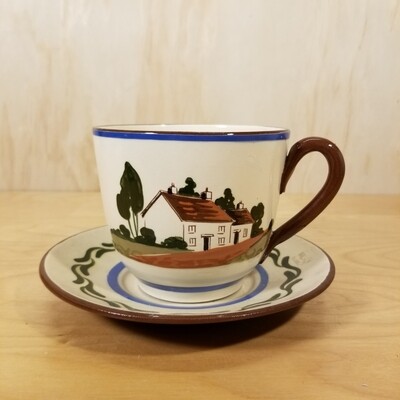 Torquay Cup and Saucer (Large)