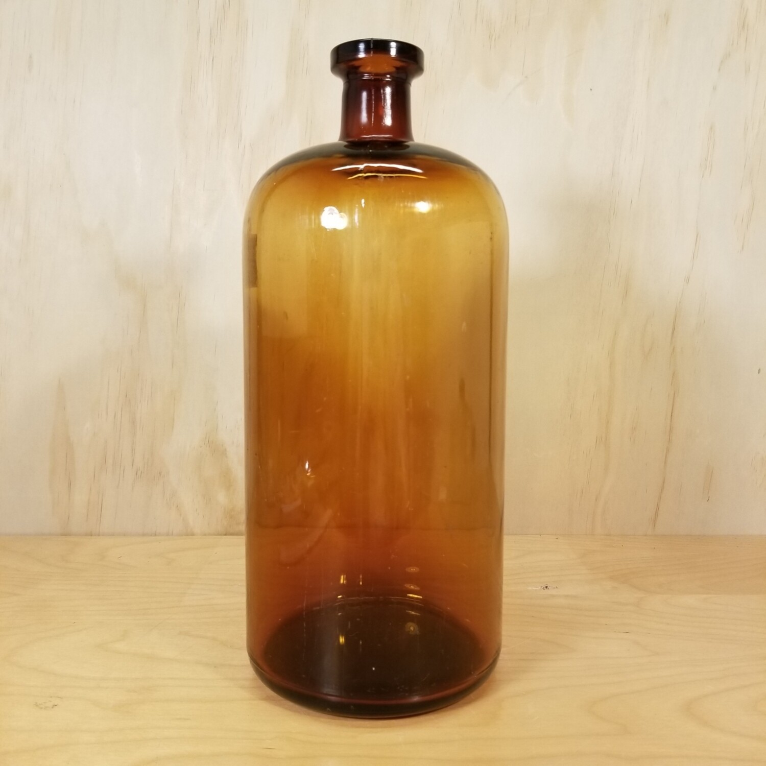 Amber Druggists Bottle