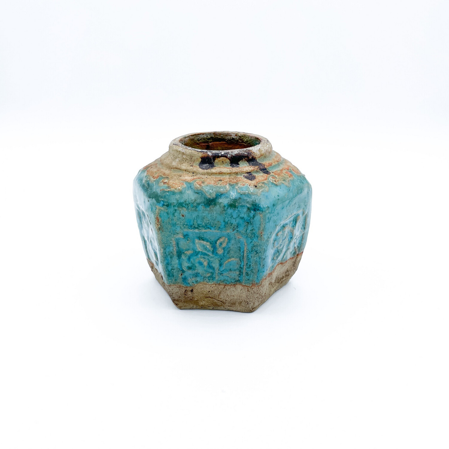 Chinese Jar with Green Glaze