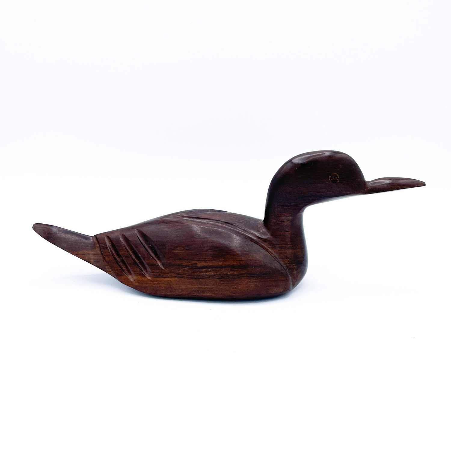 Wooden Hand Carved Duck