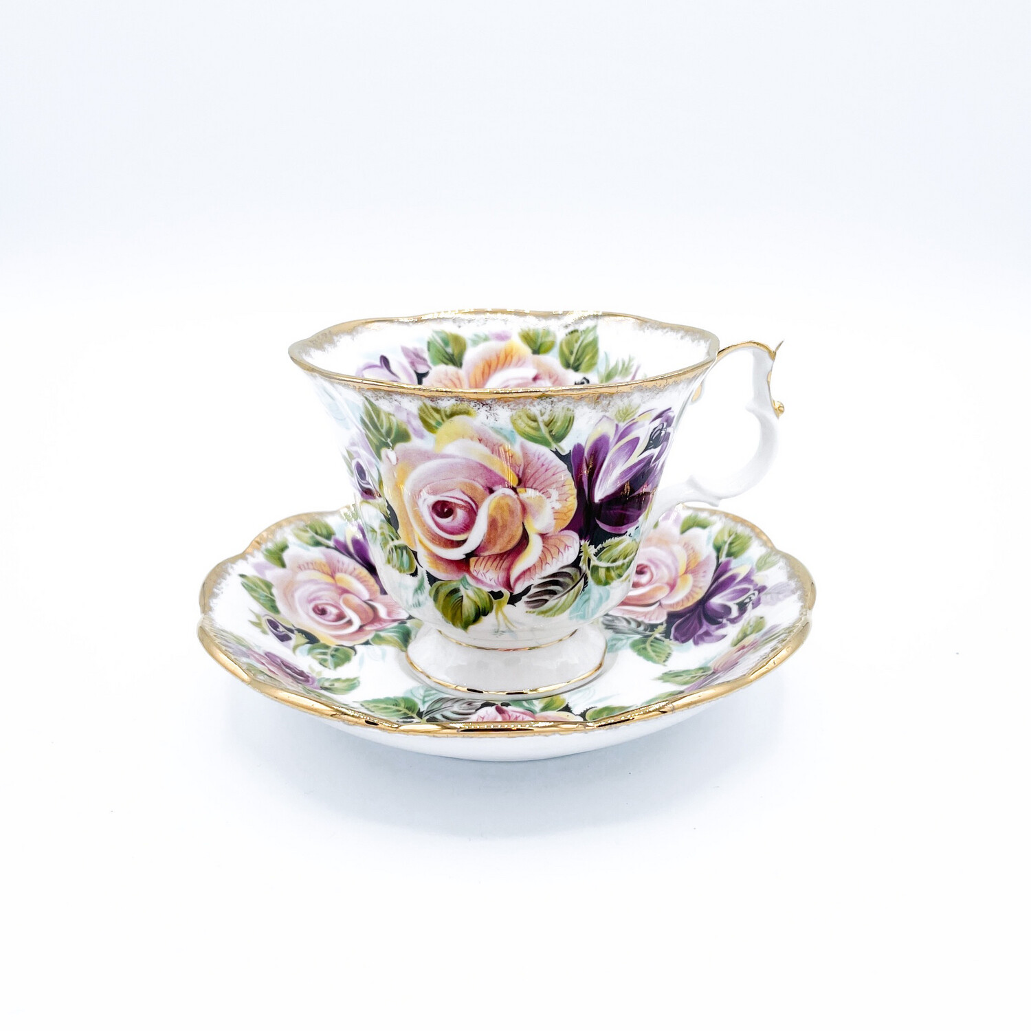 Royal Albert “Amethyst” Cup and Saucer