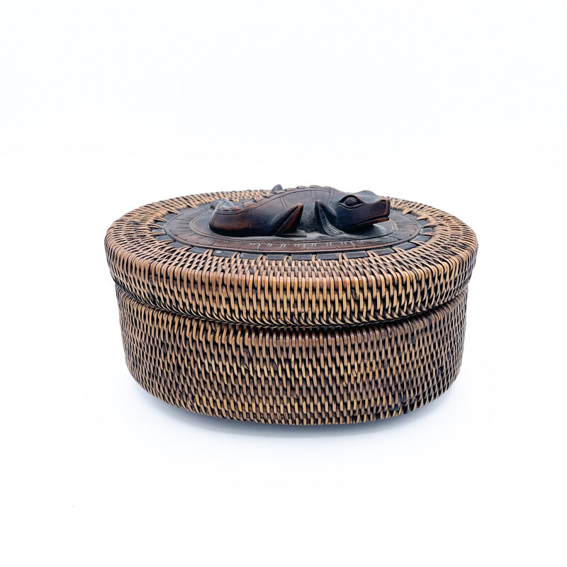 Indigenous Grass Basket with Lid
