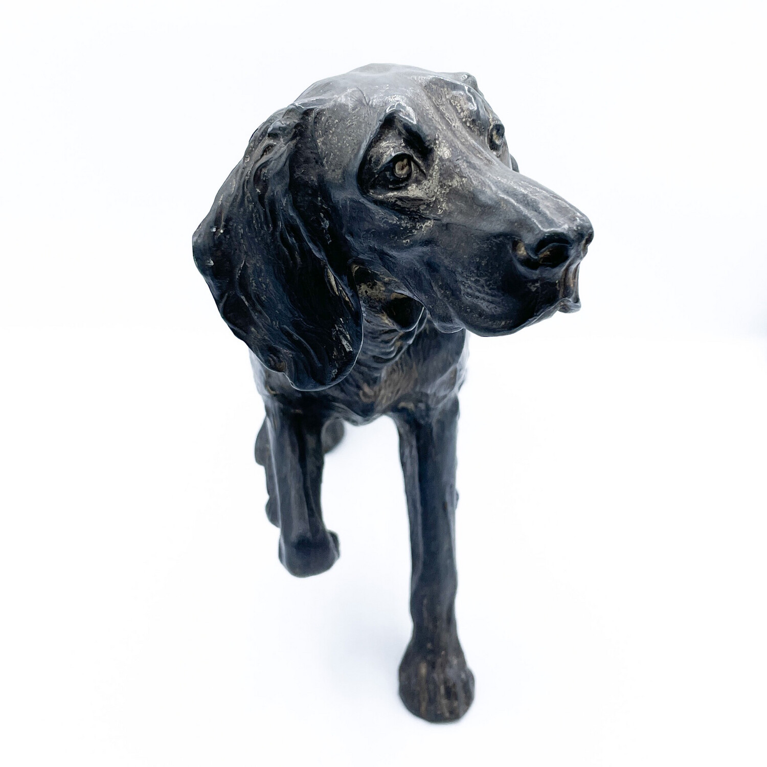 Spelter Dog Figurine
