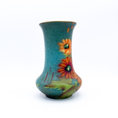 Pottery Vase with Flowers