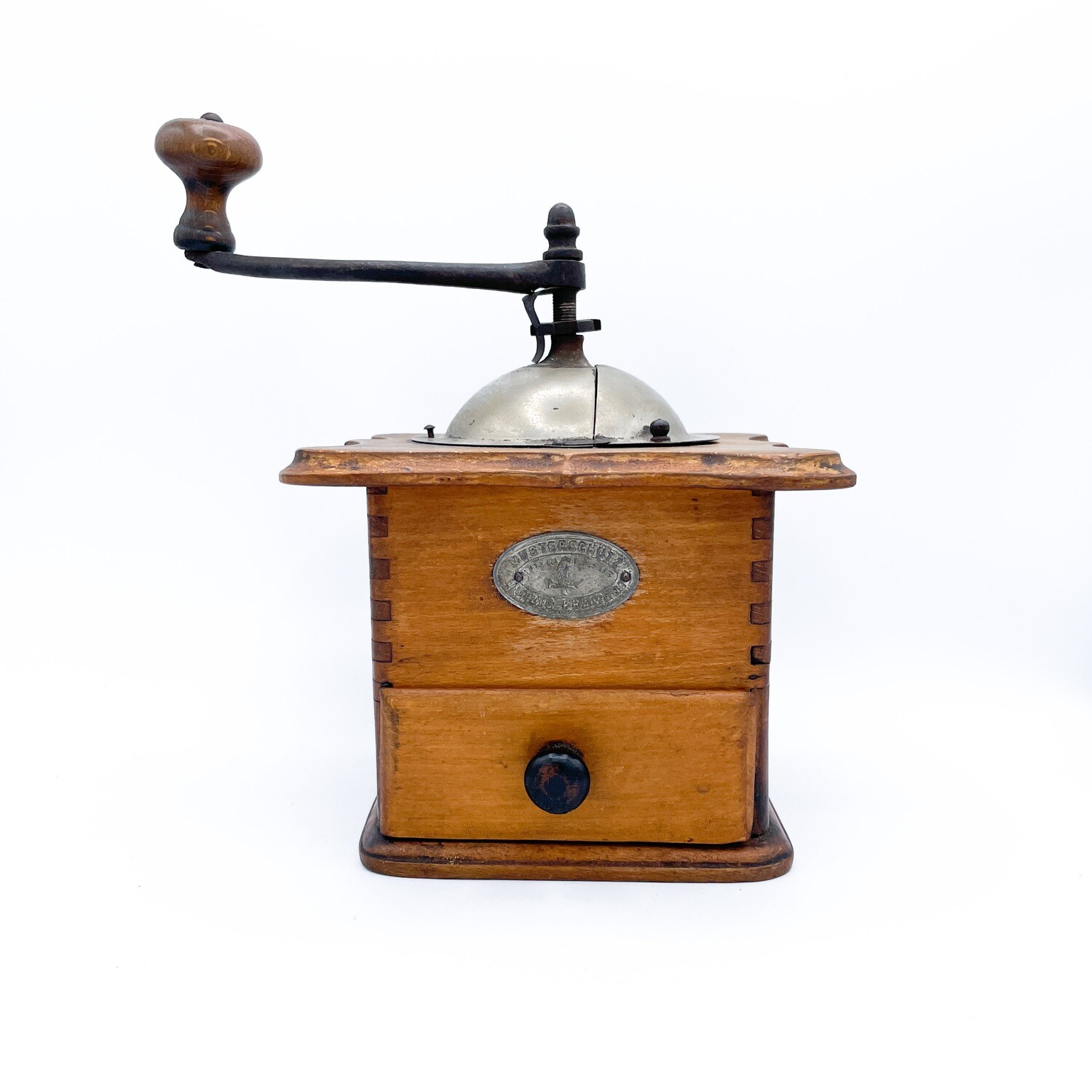 Rare 19th Century Mutzig Framant Coffee Grinder, France