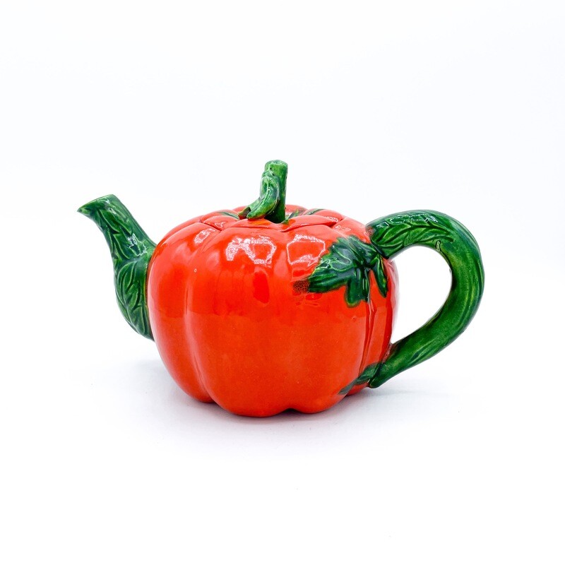 Vintage Tomato Teapot