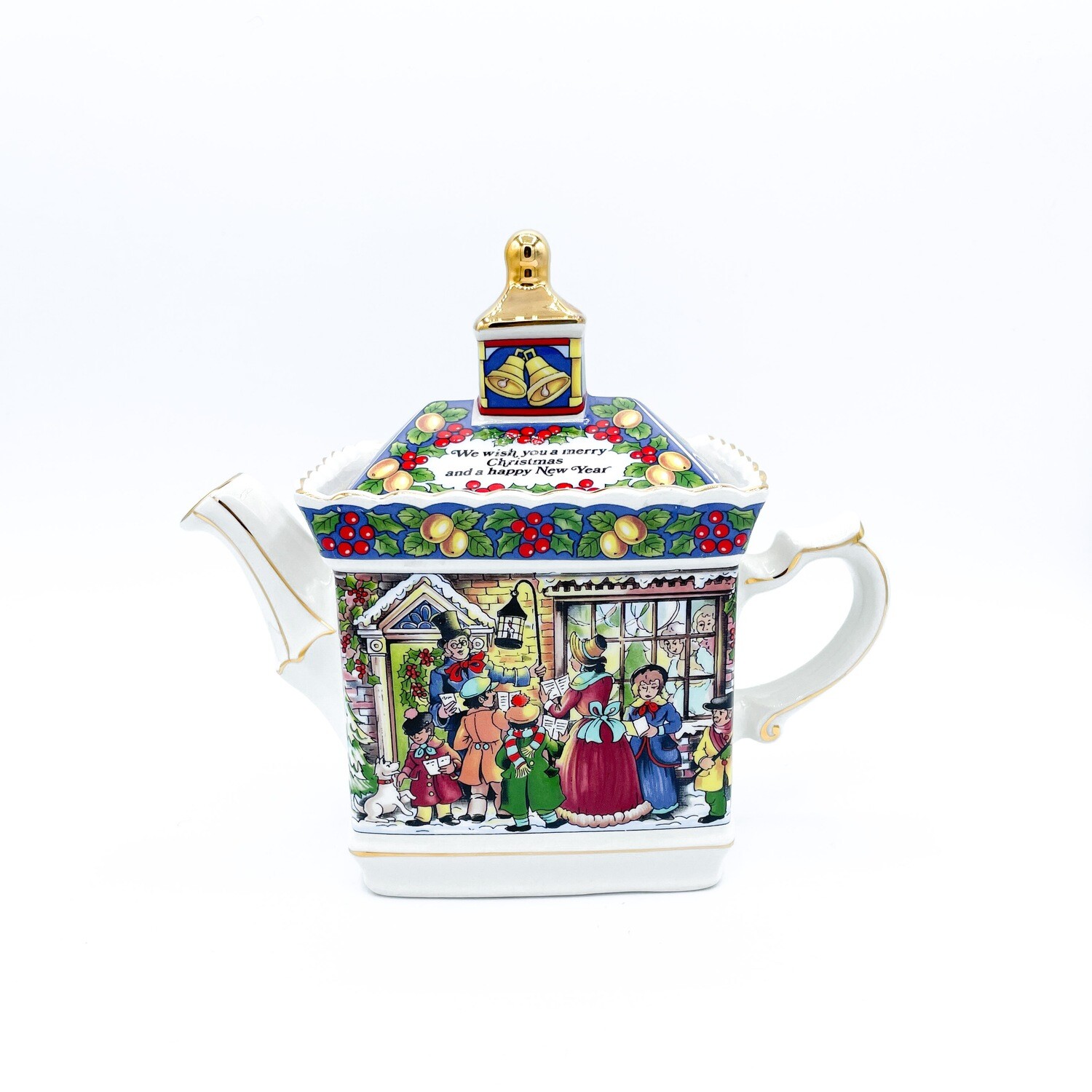 England Sadler Christmas Teapot
