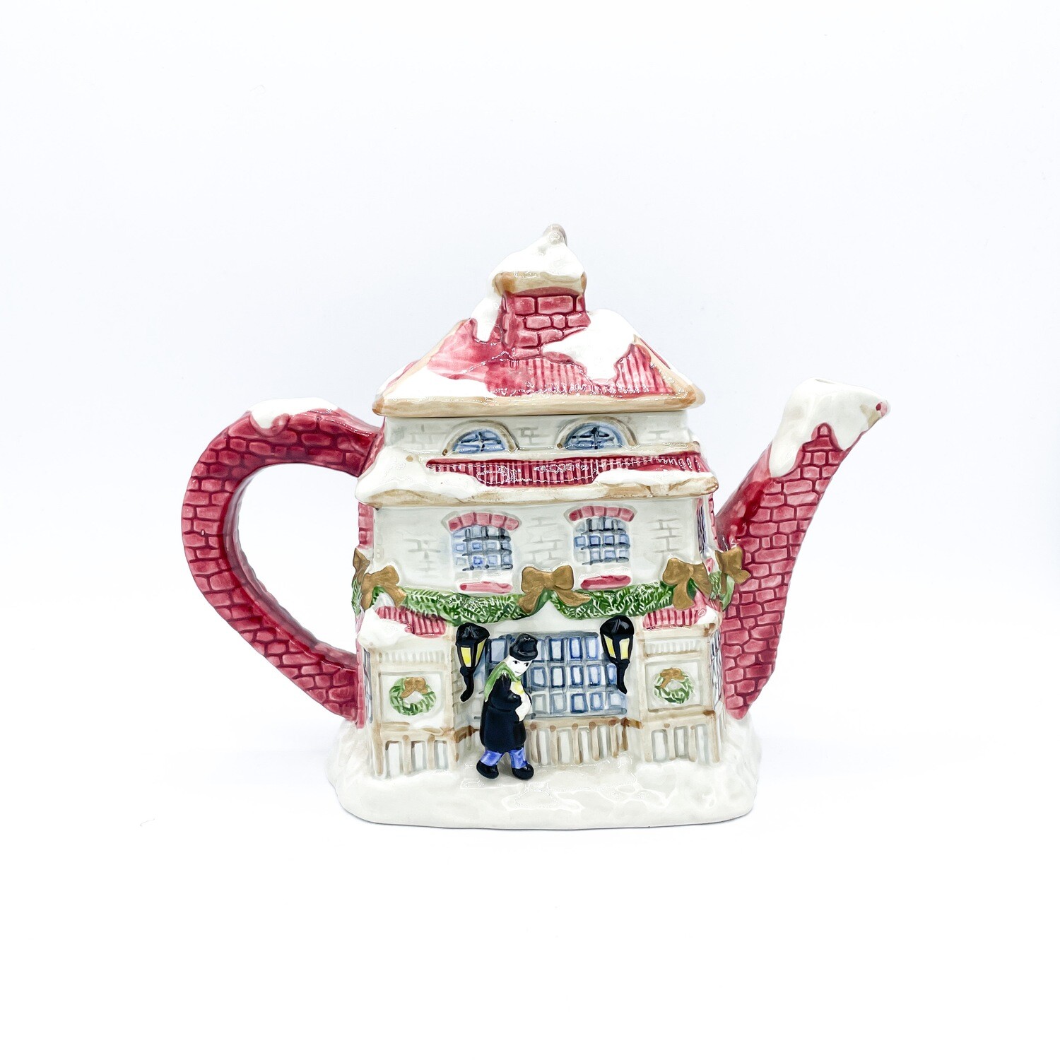 Fitz + Floyd Holiday Teapot