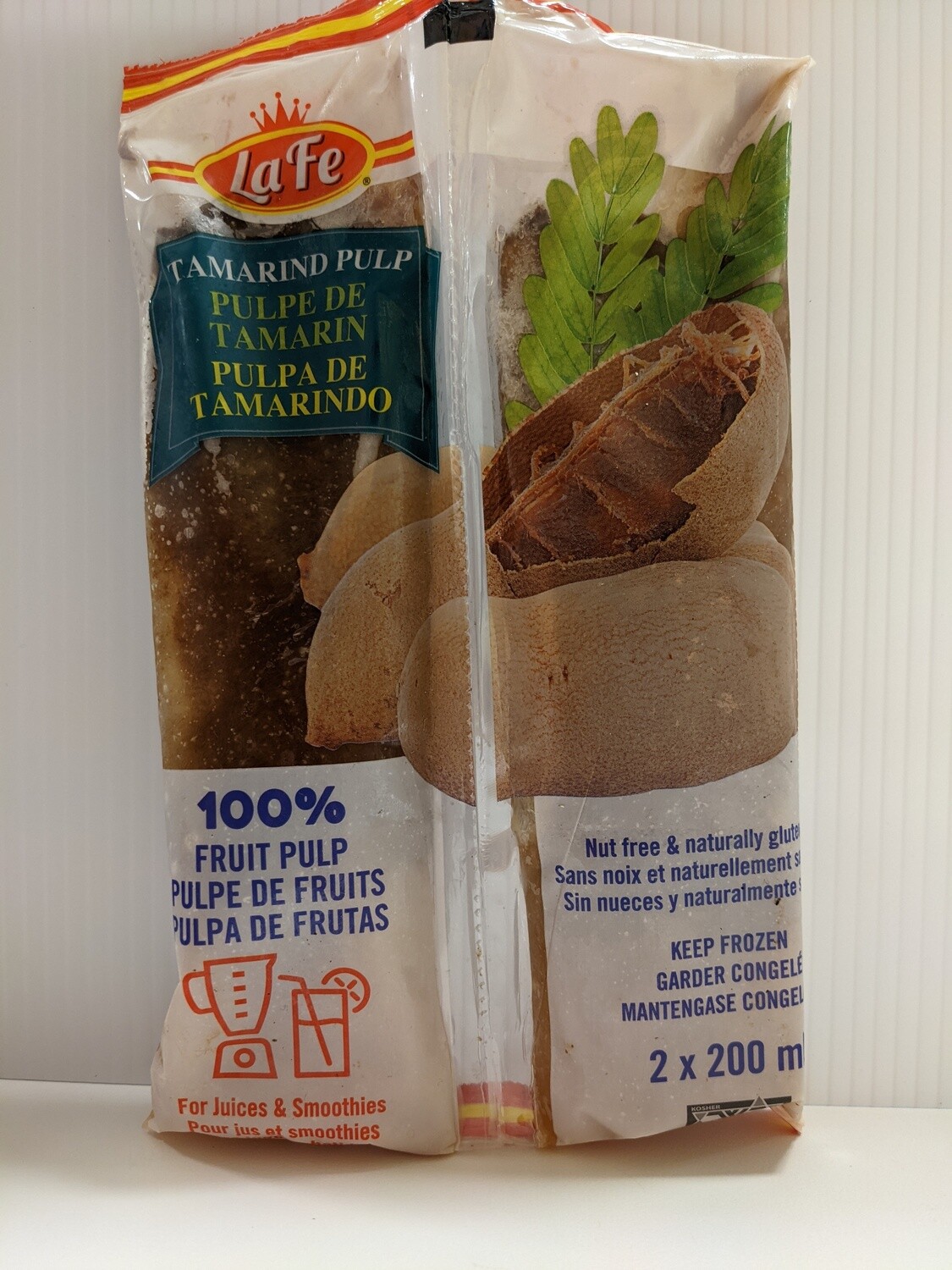 Tamarindo Fruit Frozen Pulp 400g