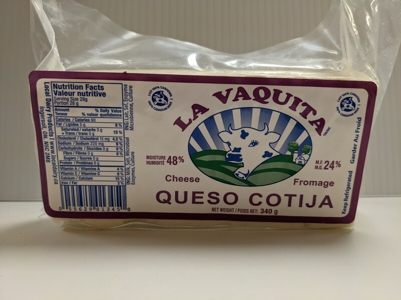 Queso Cotija La Vaquita 340gr 