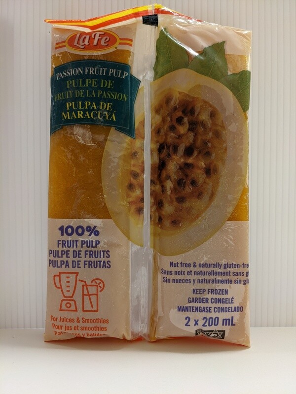 Passion Fruit (Maracuyá) Frozen Pulp 400gr