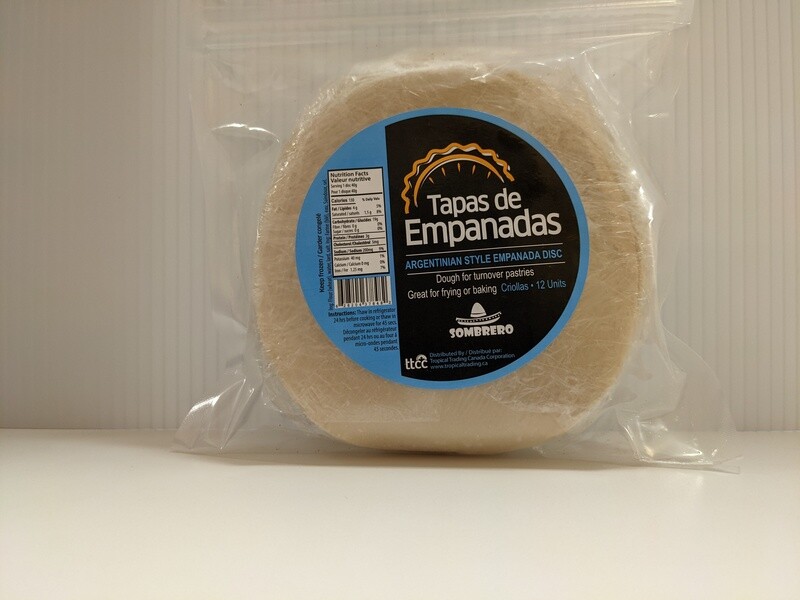 Tapa para Empanadas Sombrero 12 units