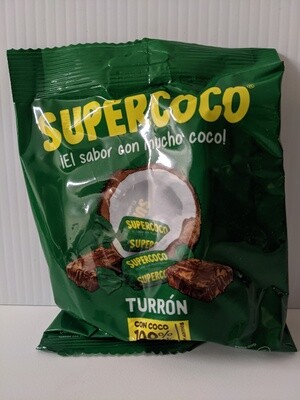 Supercoco Turron/ Coconut Candy 50units 250g