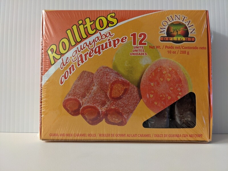 Rollitos Guava con Arequipe/ Guava &amp; milk Caramel rolls (12)
