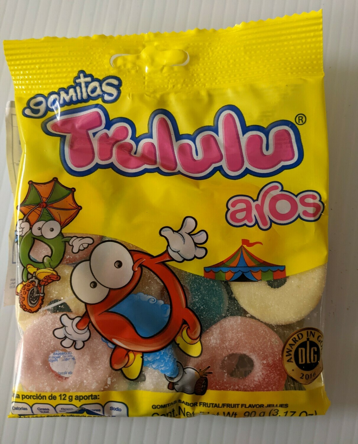 Trululu Aros/ Gummy Rings 90g