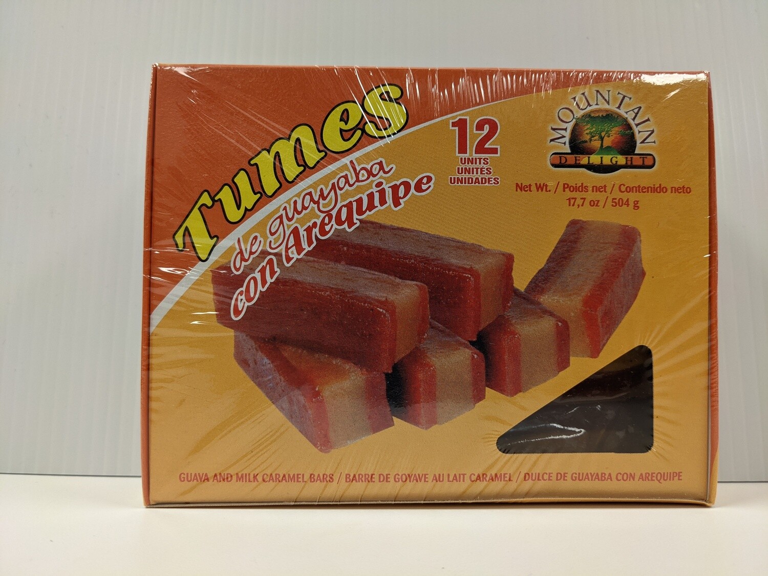 Tumes de Guayaba con Arequipe/ Guava &amp; milk Caramel Bars (12)