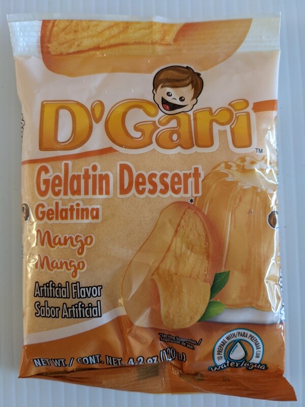 Gelatin Mango D&#39;Gari 120g