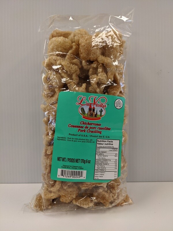 Chicharrones La Visita / Pork Crackling 5oz