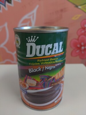 Ducal Negro Black Refried Beans 15oz