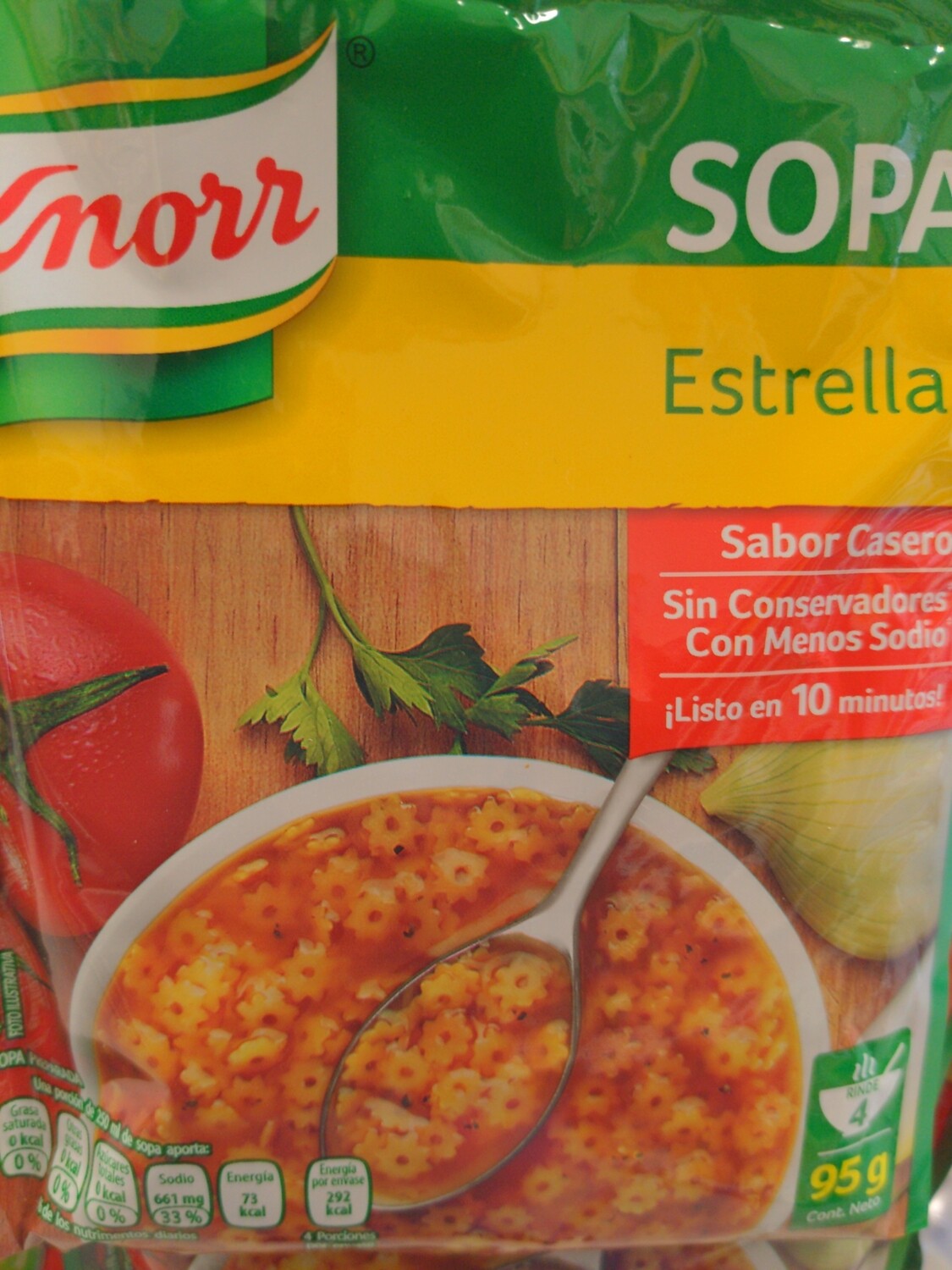 Knorr fideo soup