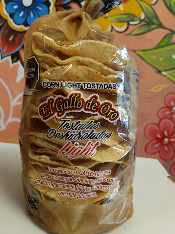 Tostadas Deshidratadas/ Corn Light Tostadas 360g