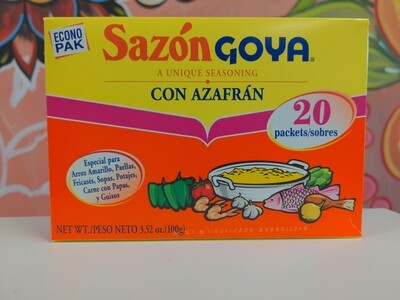 Goya Sazon Azafran Econopac 20x100gr