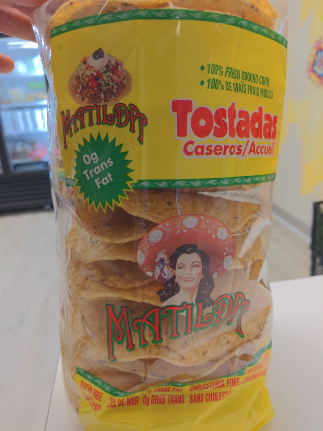 Matilda corn tostada (large)