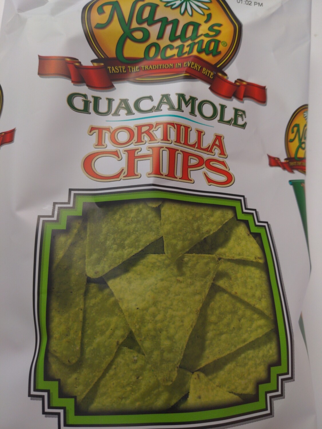 Guacamole Chips Nana's Cocina 12oz
