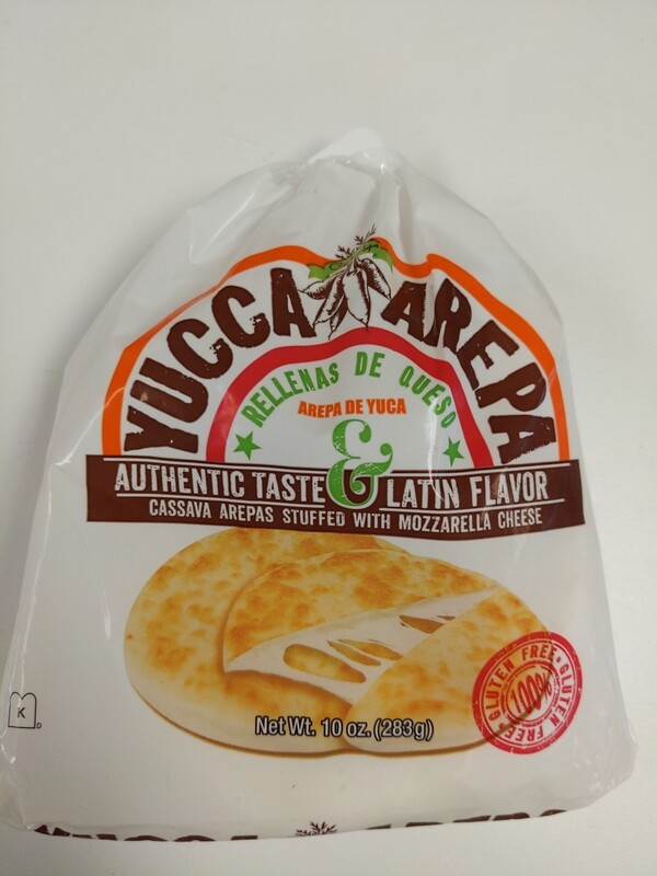 Yucarepa stuffed with cheese