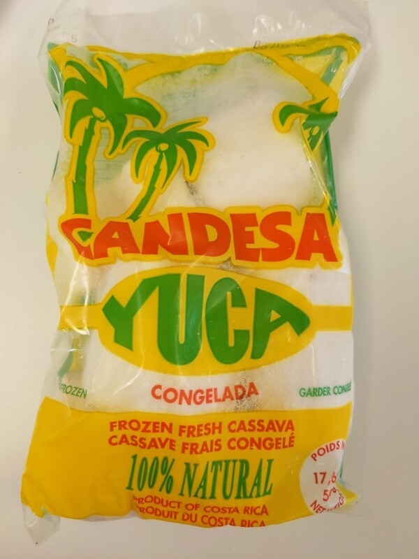 Candesa yuca small cassava frozen 