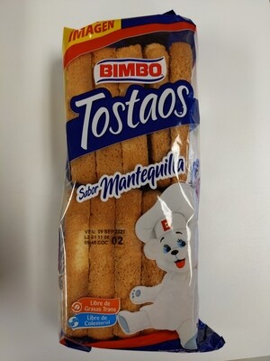 Tostaos Mantequilla Bimbo/ Butter Toasted Bread 150g