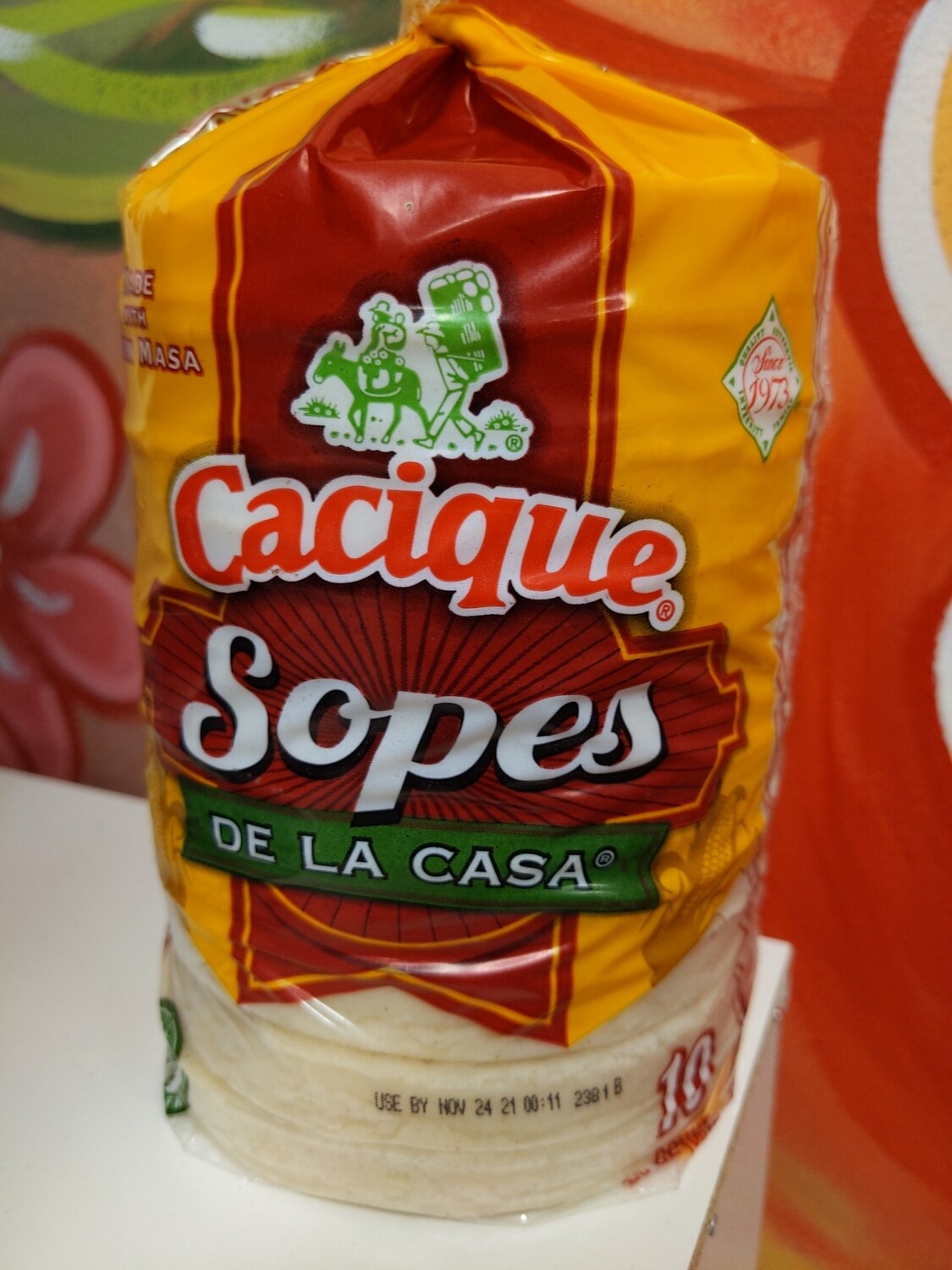 Sopes Cacique 10pieces
