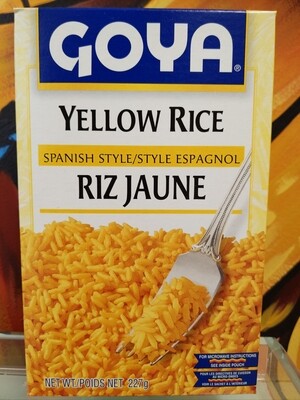 Yellow Rice Spanish Style Goya 8oz
