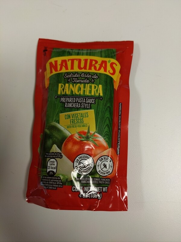 Naturas salsa ranchera 4oz