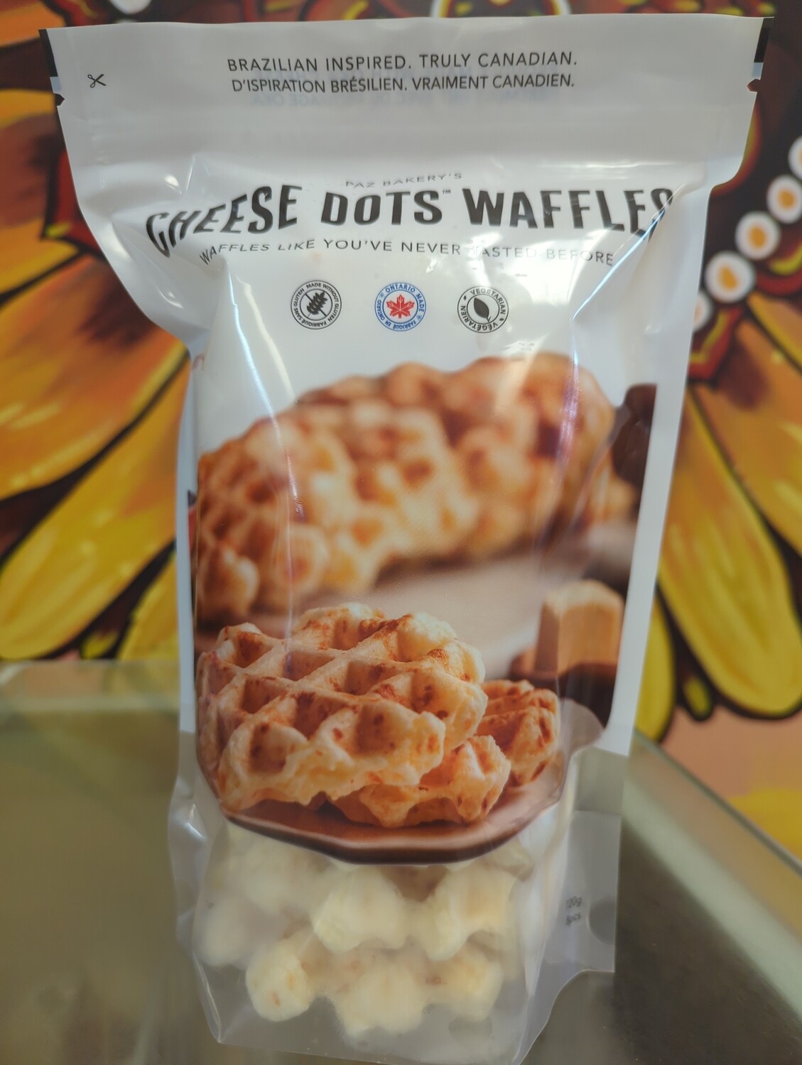 Cheese Dots WAFFLES Paz bag 720g/ 8 units